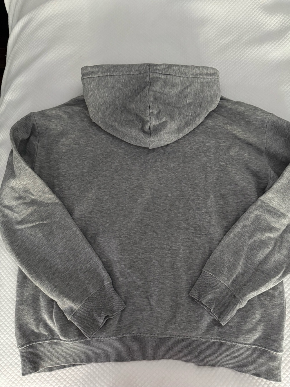 H&M Gray Women's Hooded Sweatshirt with Drawstrings - Picture 2 of 3